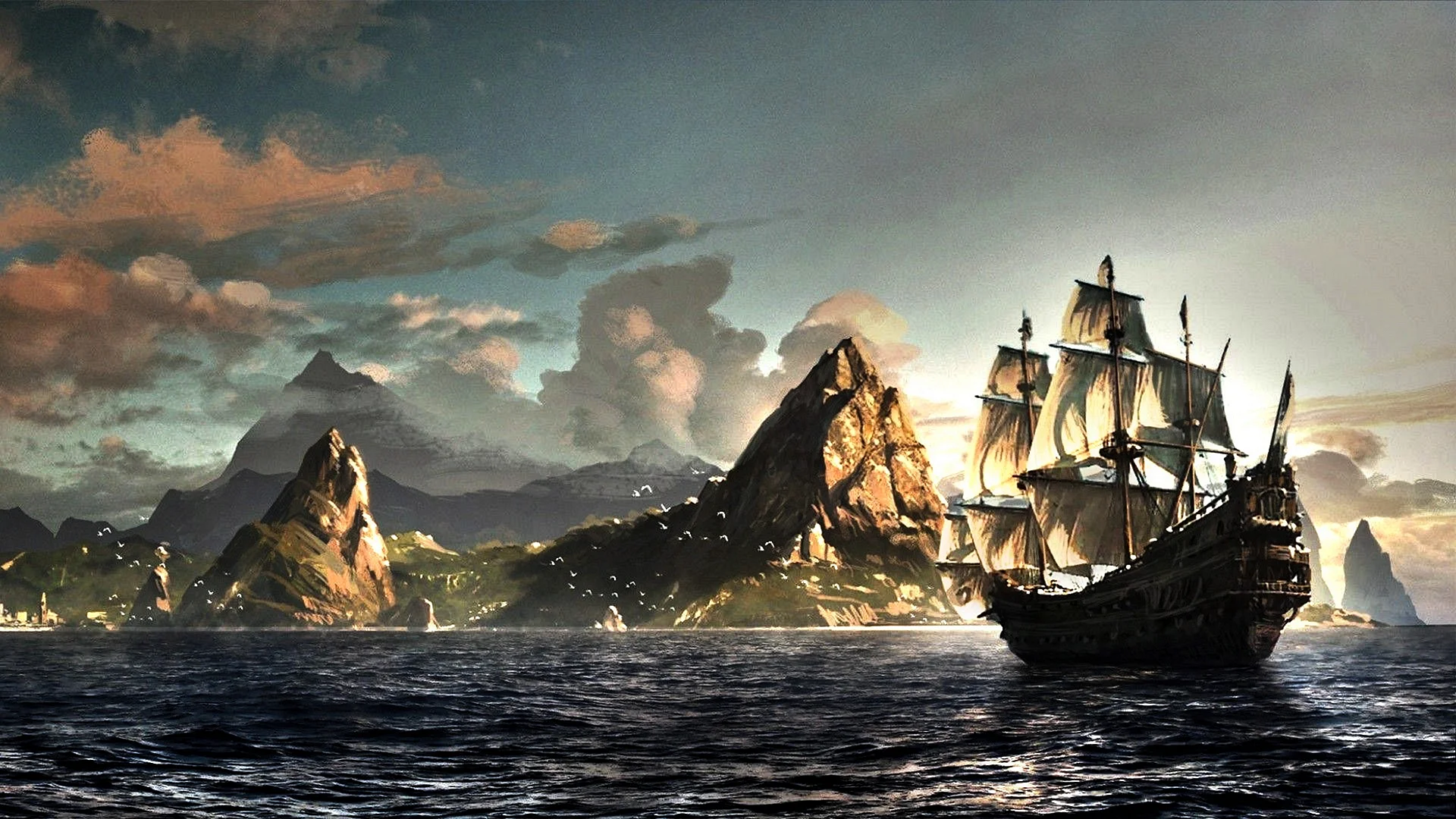 Пиратский корабль Assassin's Creed