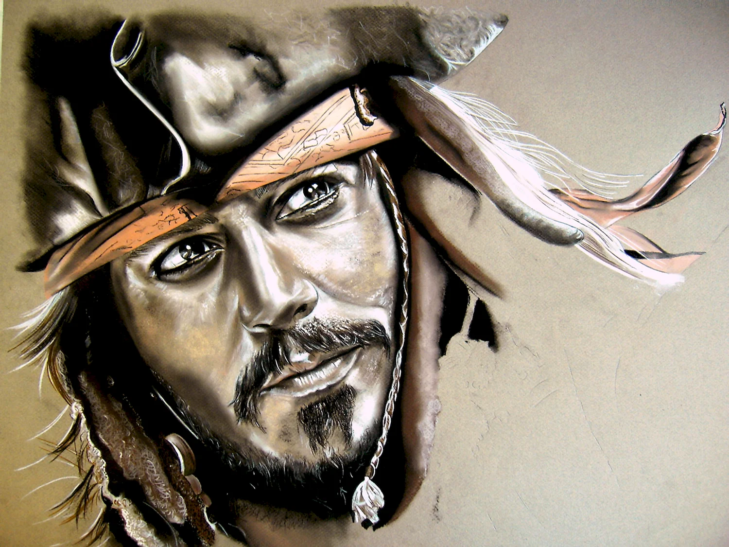 Пираты Карибского моря Джонни Депп обои