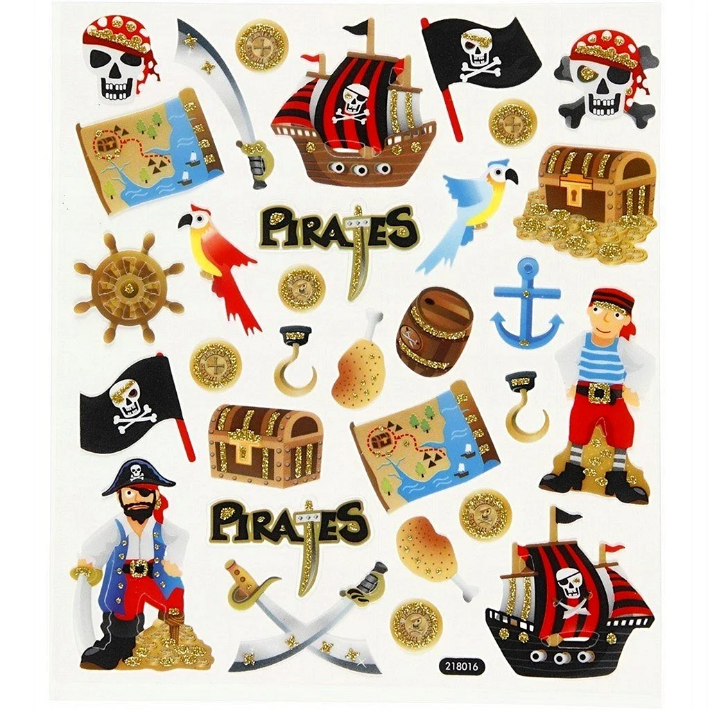Пираты (+наклейки)
