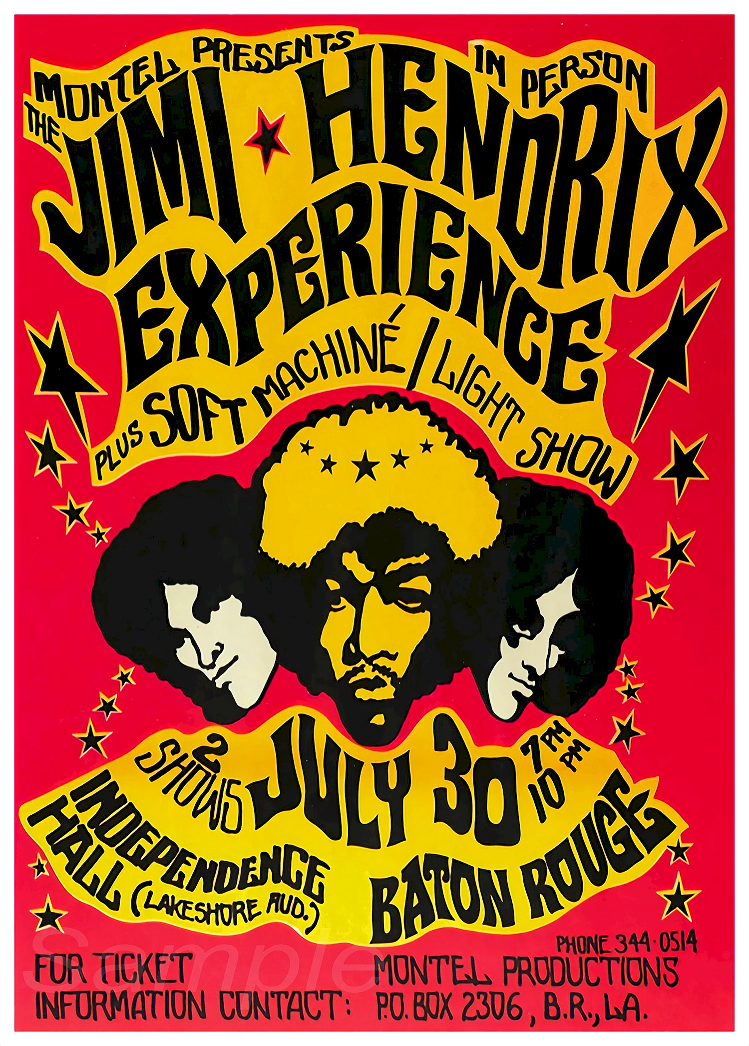 Плакат Jimi Hendrix