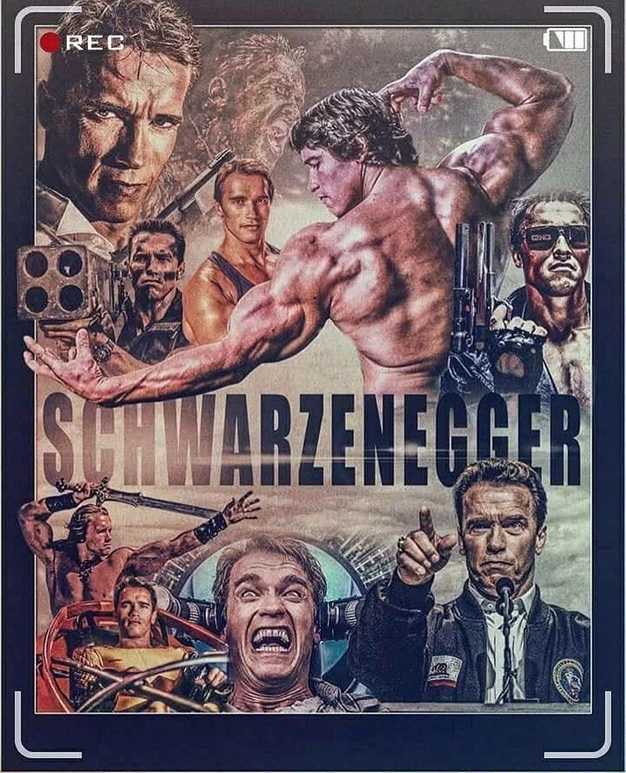 Плакат Шварценеггер