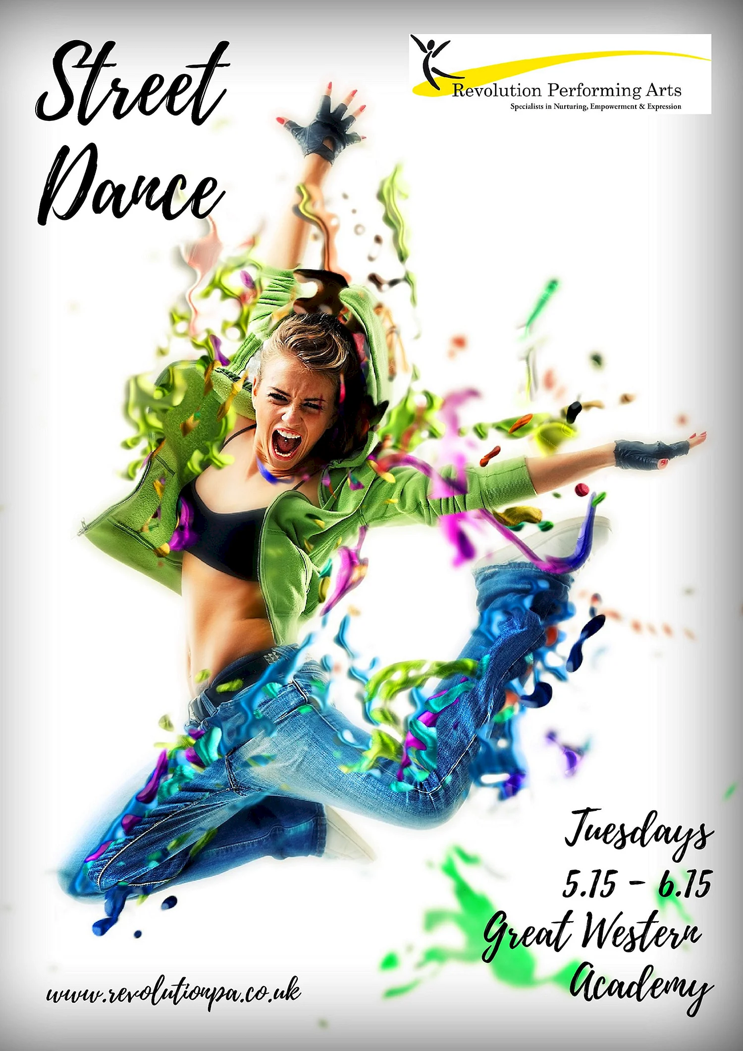Плакат танцы