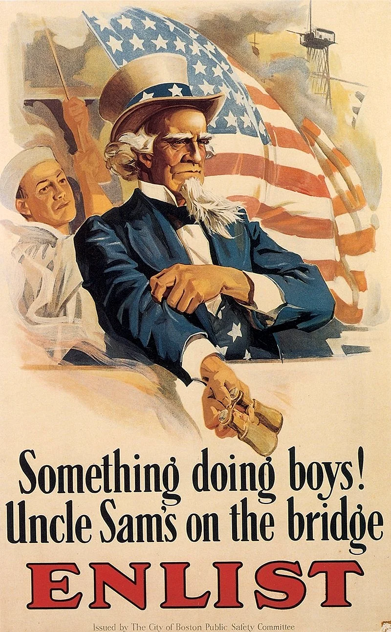 Плакаты первой мировой войны США