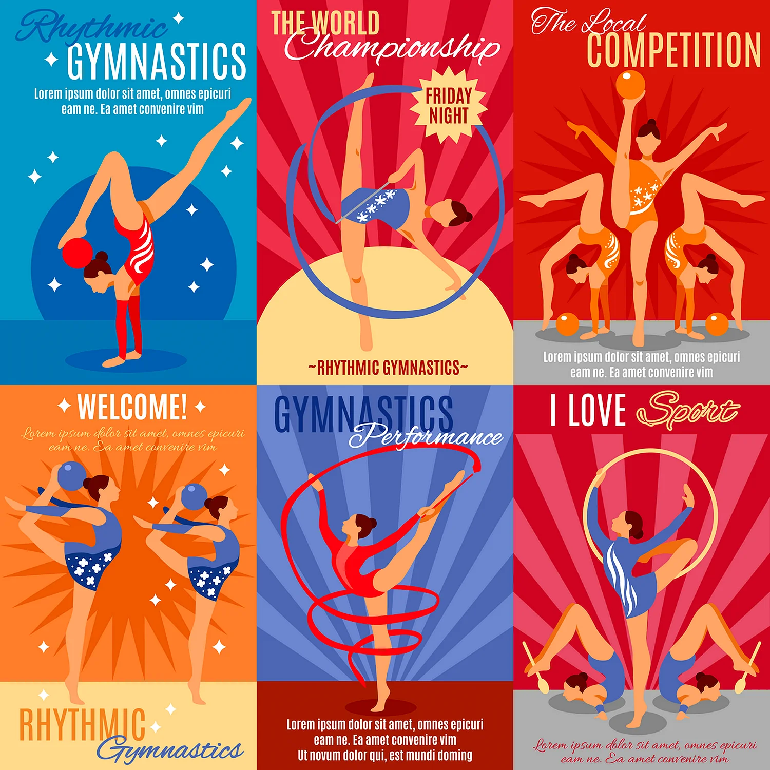 Плакаты по гимнастике