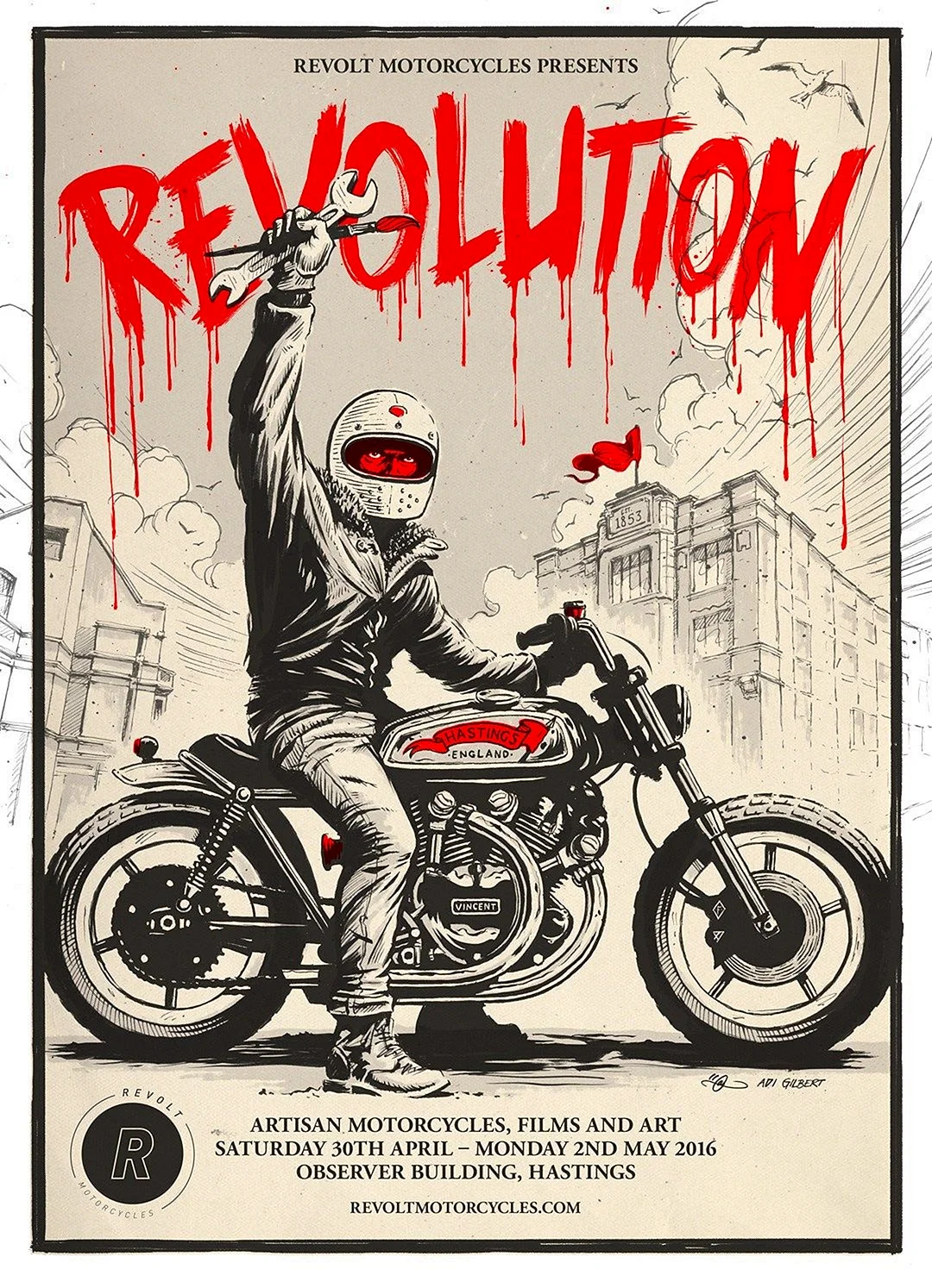 Плакаты с мотоциклами