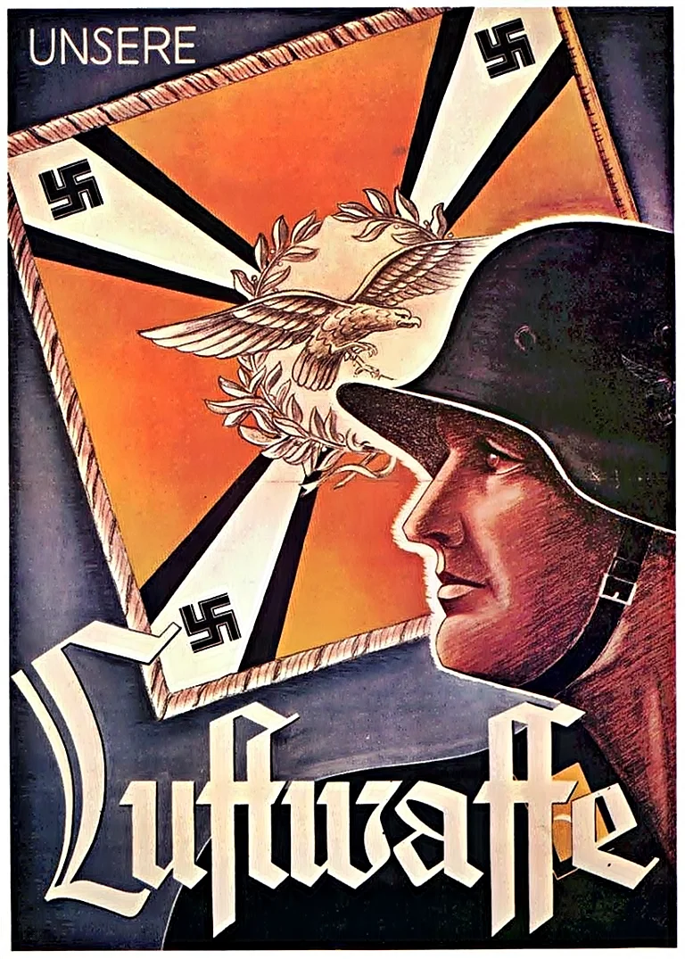Плакаты третьего рейха Люфтваффе