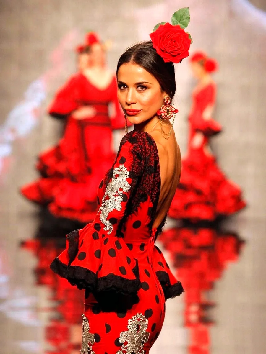 Платье фламенко андалузка