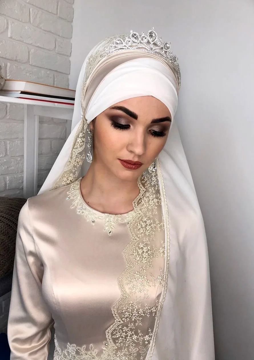 Свадебный платок мусульманский