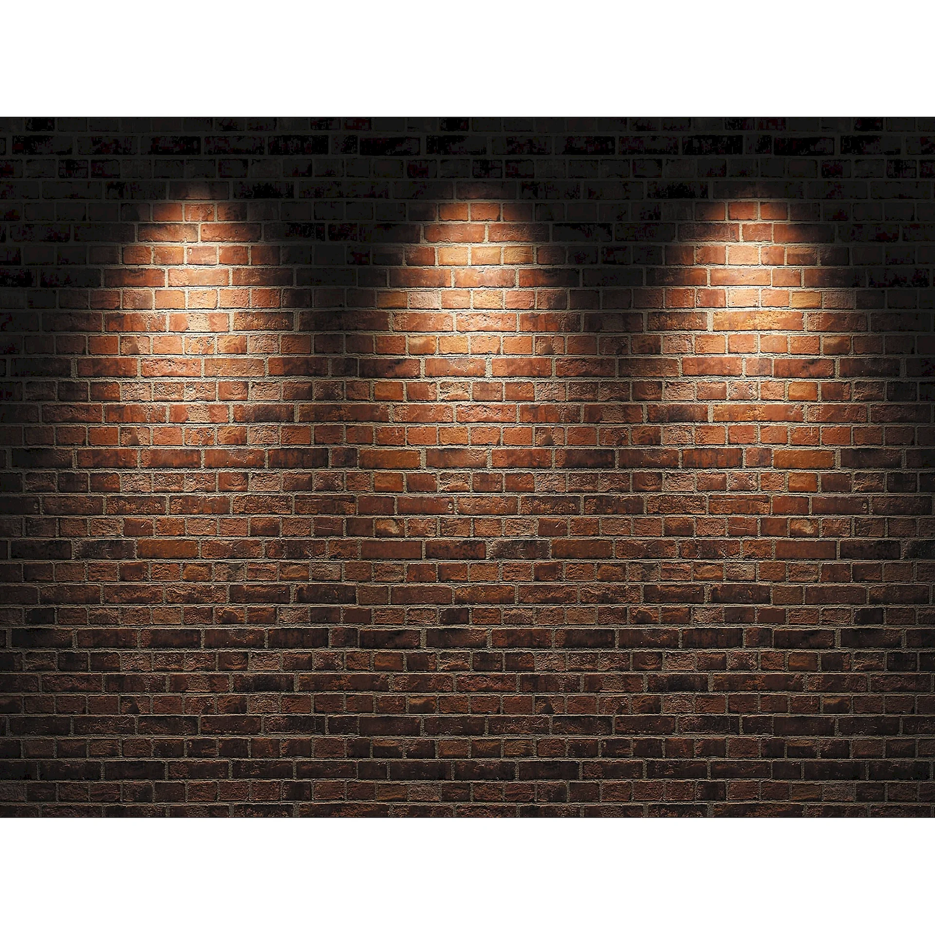 Подсветка кирпичной стены снизу