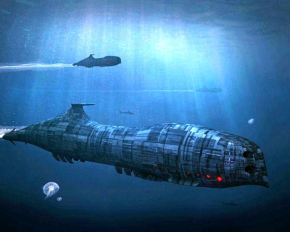 Подводные лодки арт