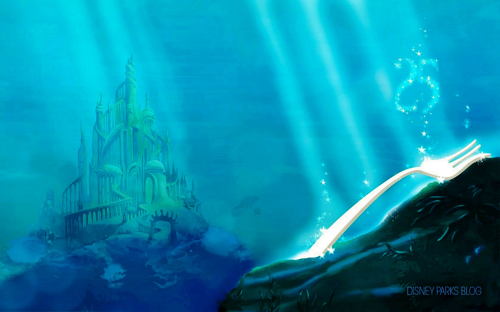 Подводный дворец Русалочки Ариэль