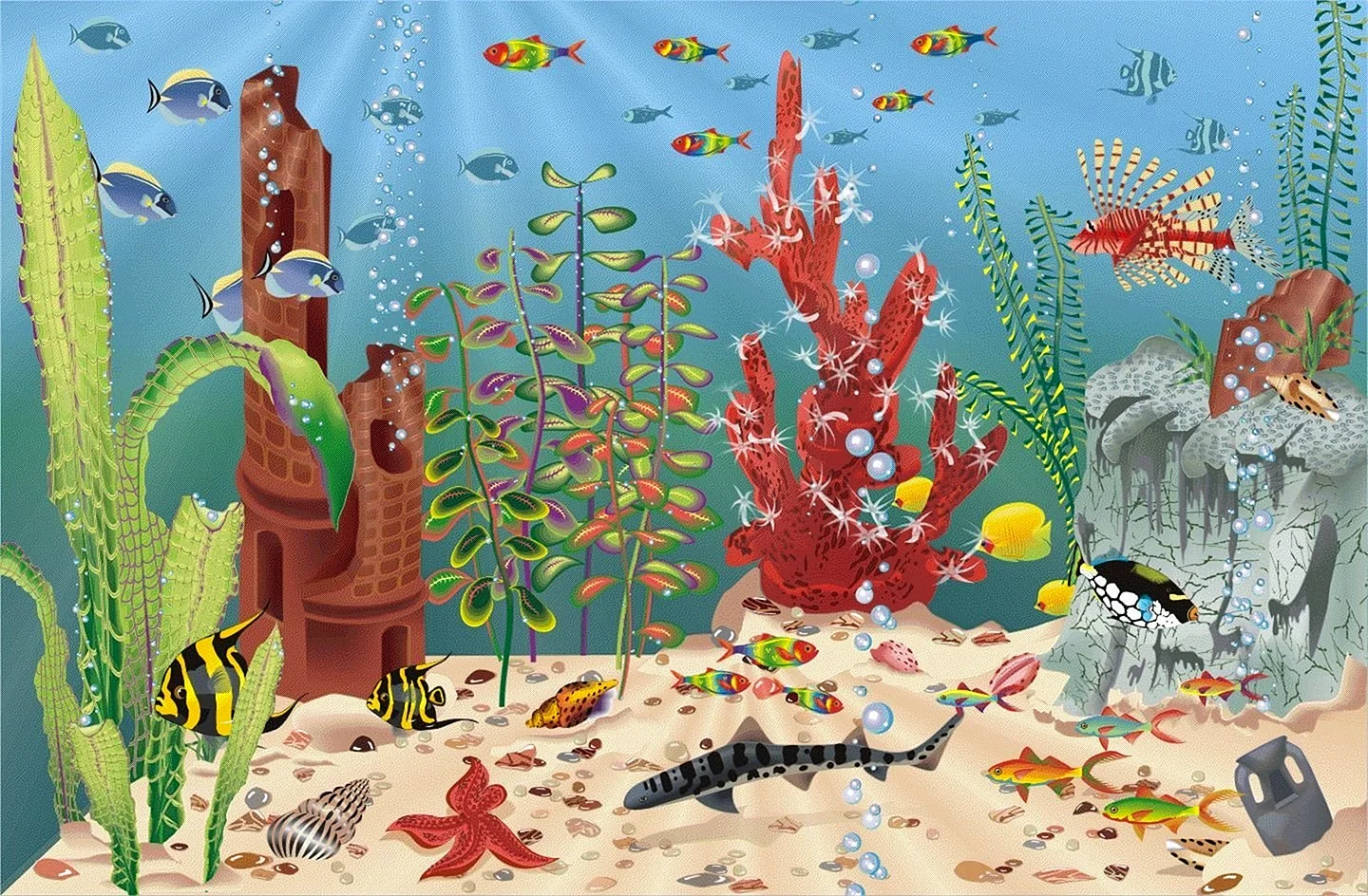 Подводный мир в детском саду