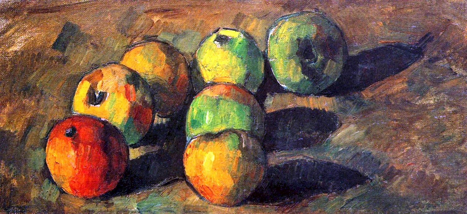 Поль Сезанн натюрморт с яблоками