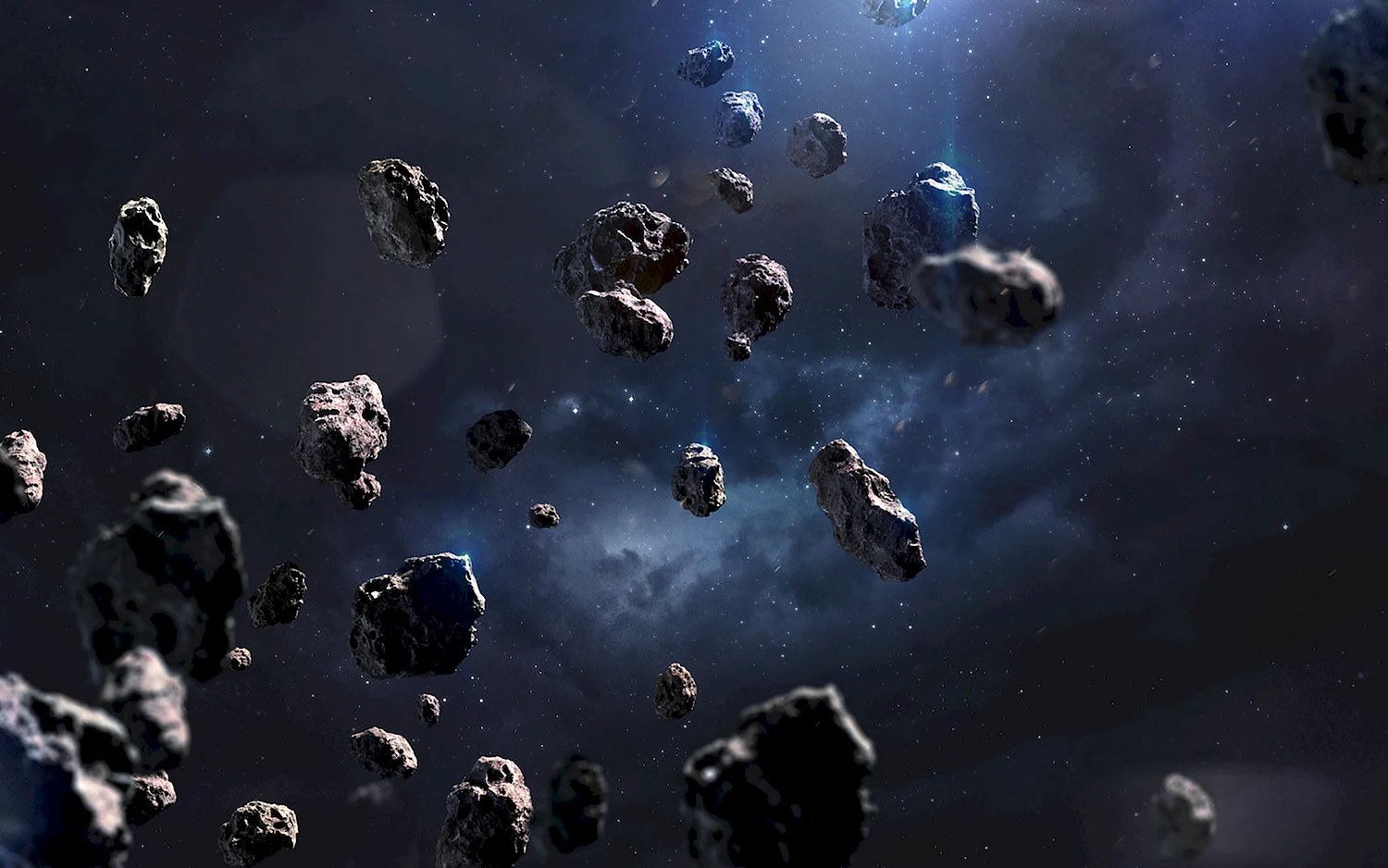 Поля астероидов вектор