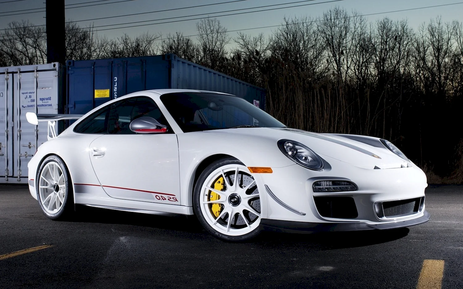 Porsche 911 gt3 White