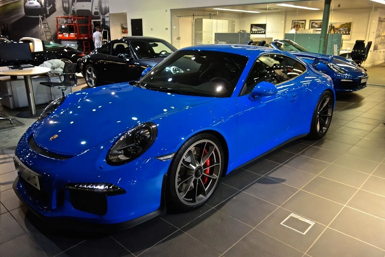 Porsche 991 Blue