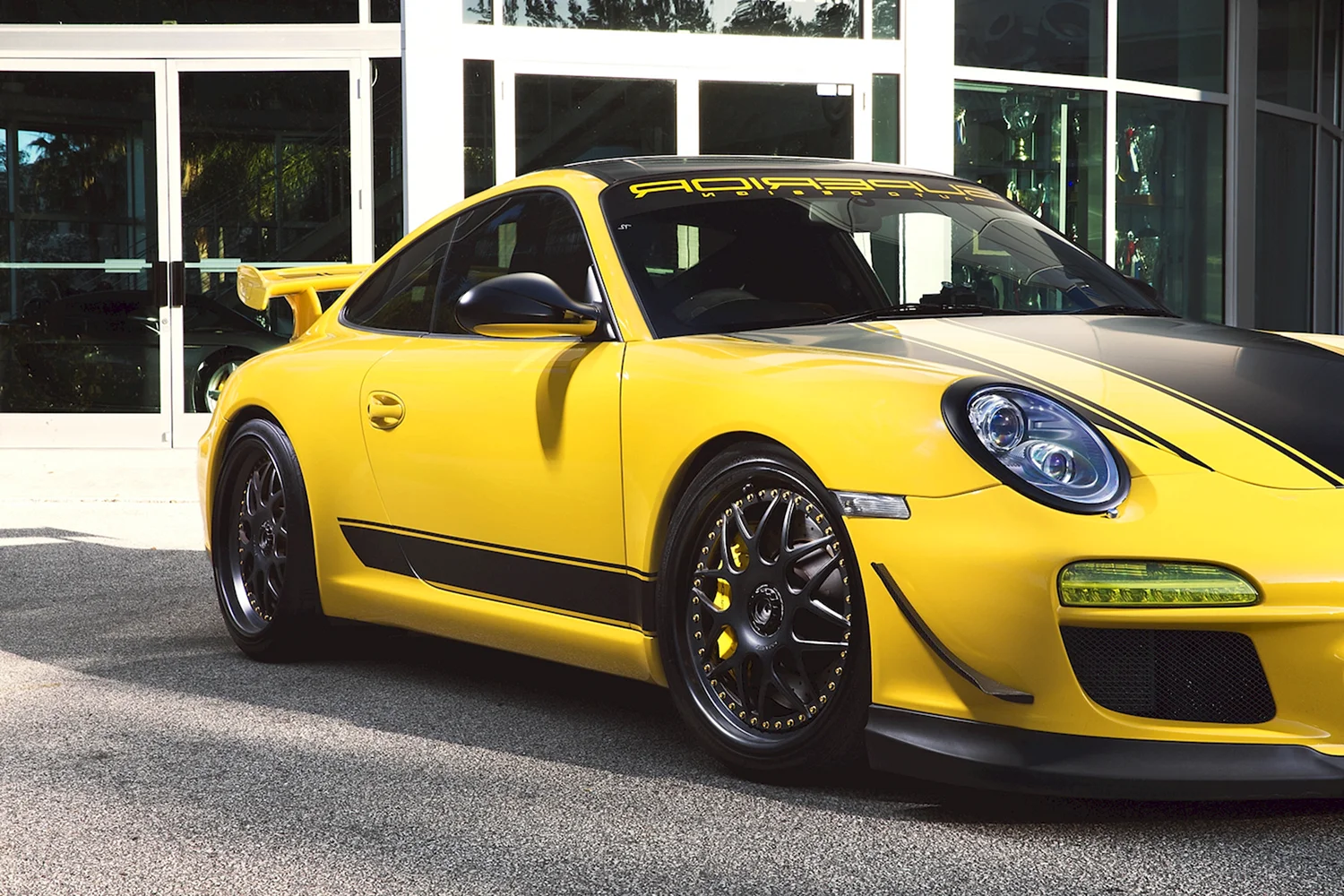 Porsche gt3 Yellow