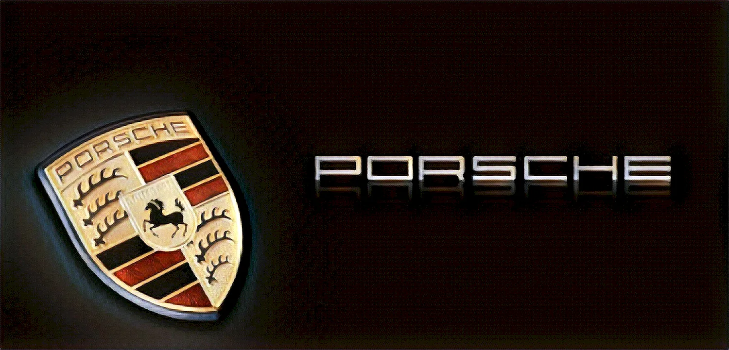 Porsche надпись
