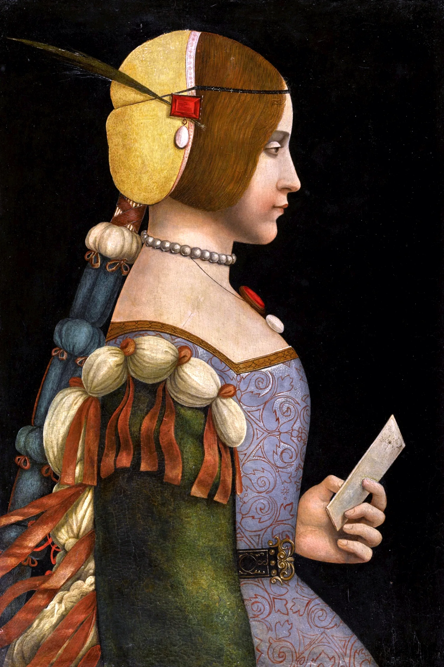 Портрет дамы Леонардо да Винчи