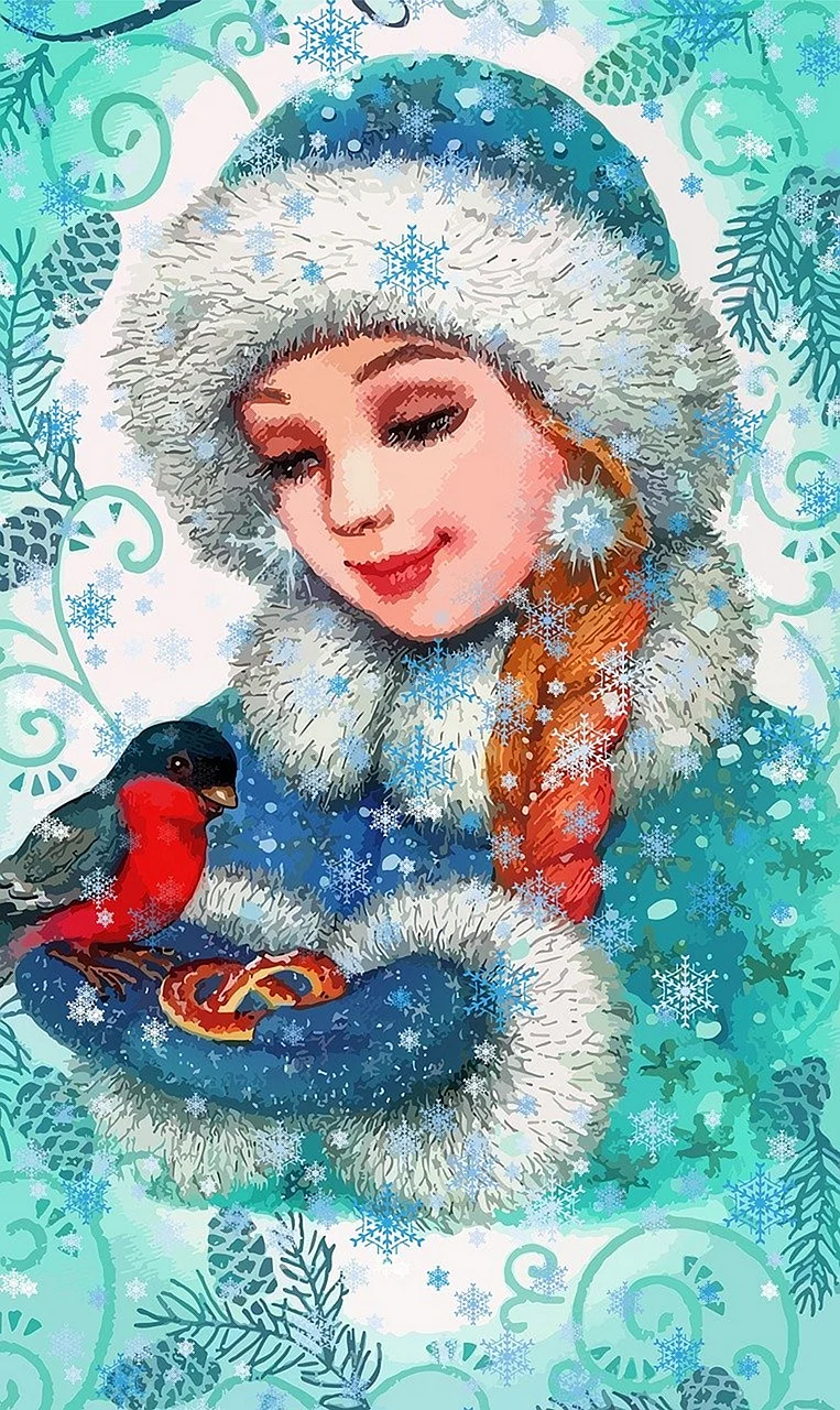 Портрет Снегурочки