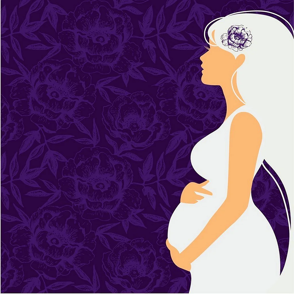 Постер для беременной
