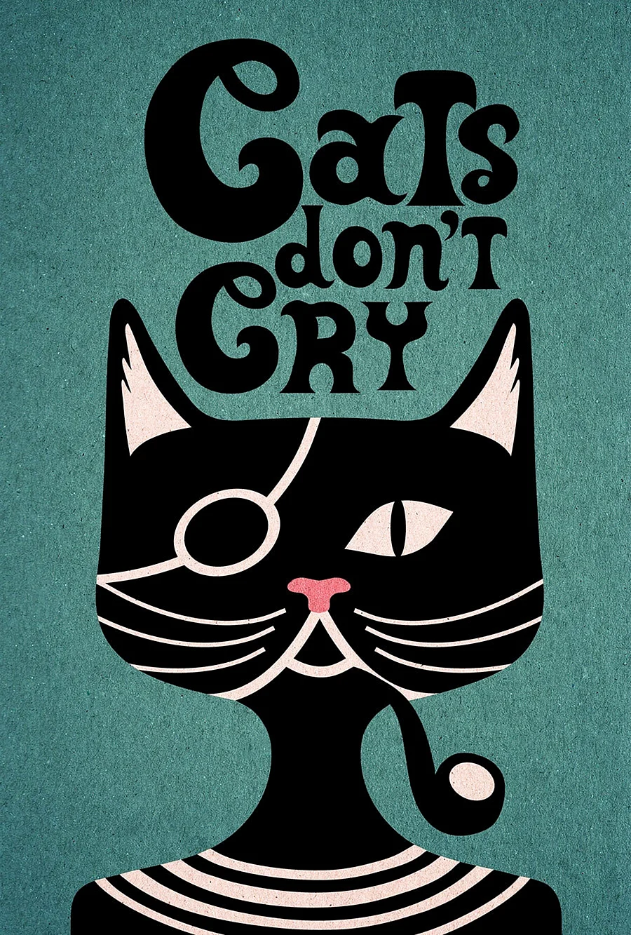Постер кошка