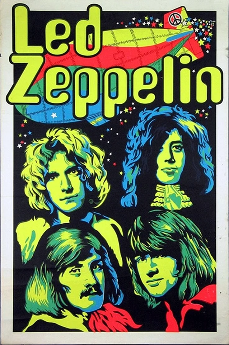 Постер led Zeppelin