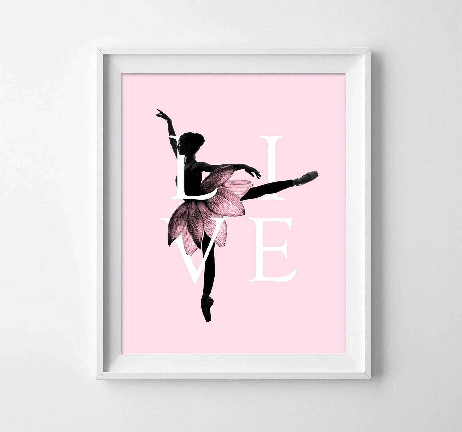 Постер на стену балерина