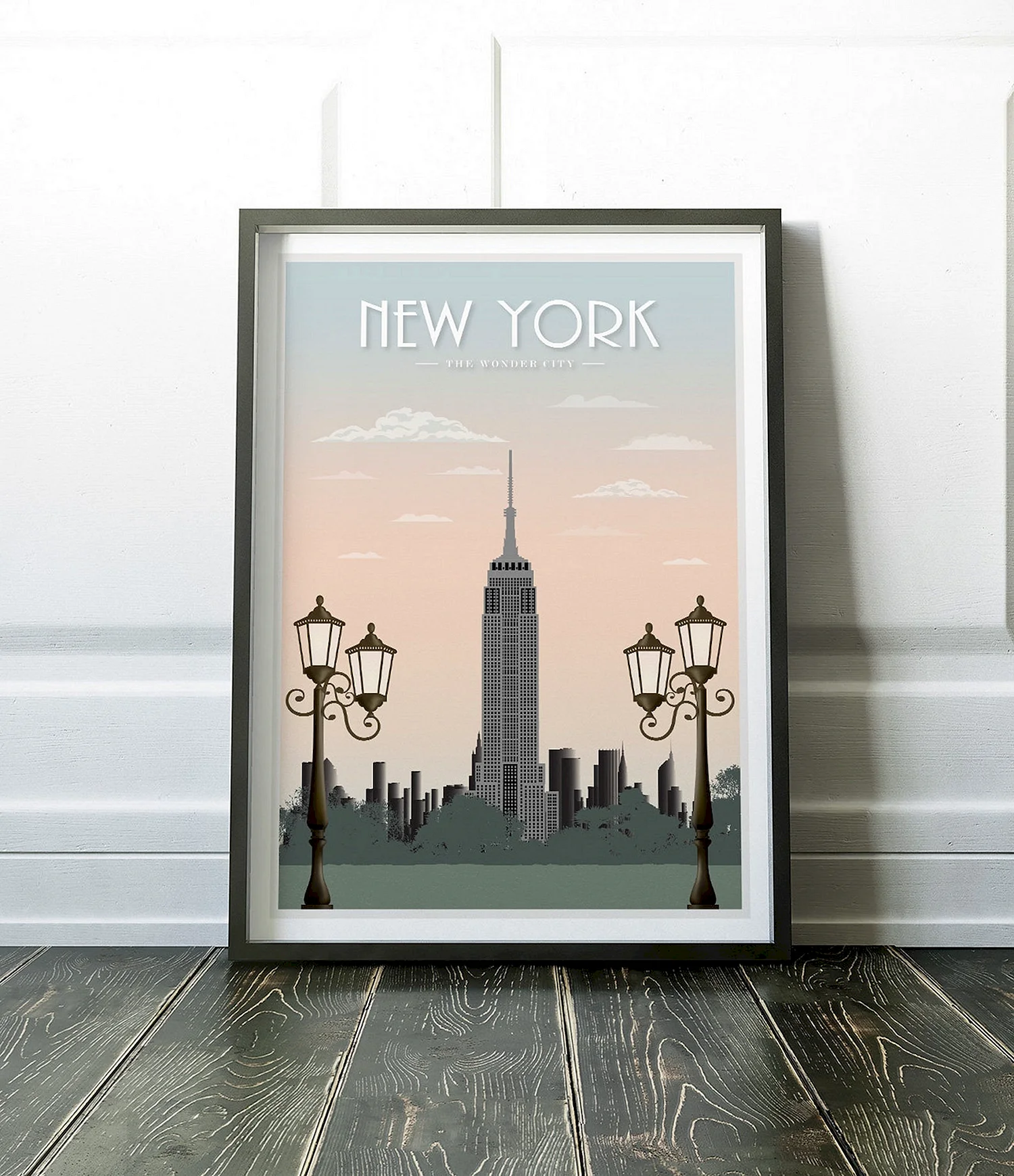 Постер Нью Йорк