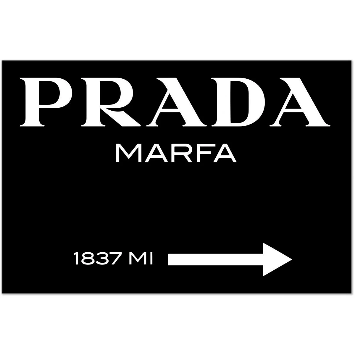 Постер Prada