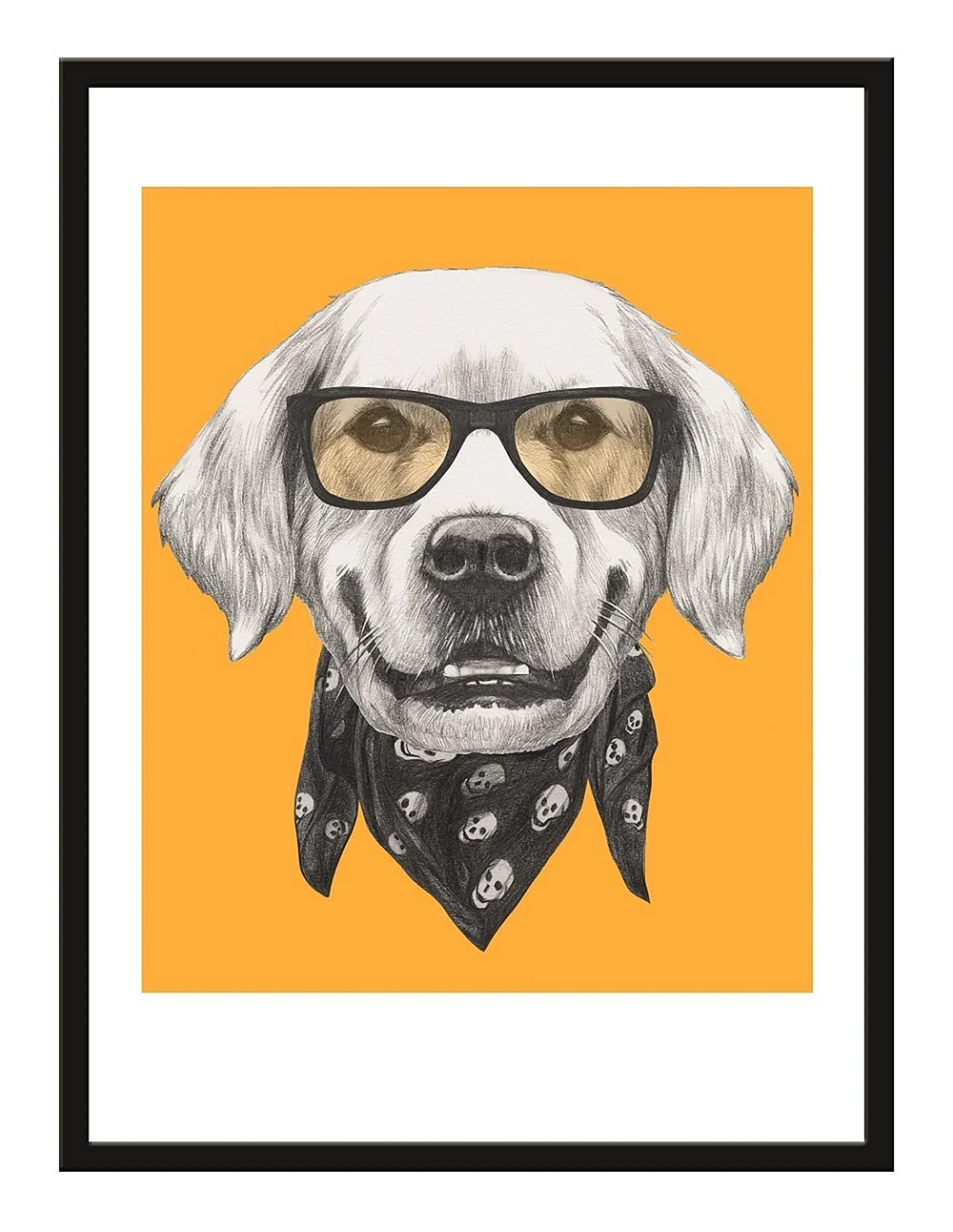 Постер собака