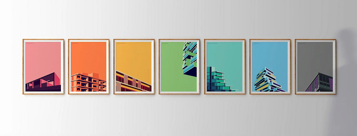 Постеры для архитектурного бюро