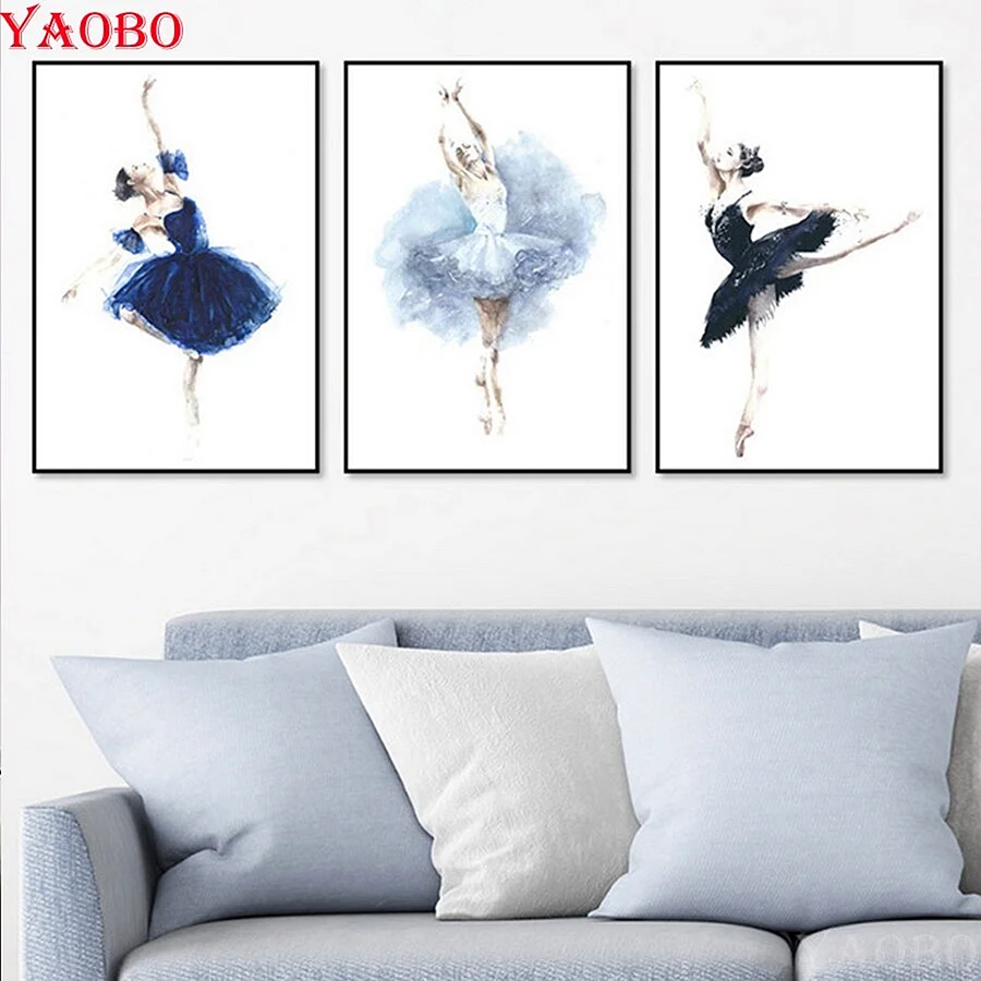 Постеры для интерьера балерина