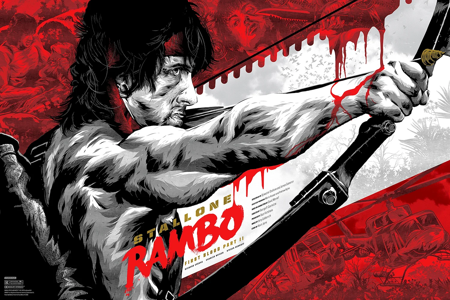 Постеры к фильму Рэмбо первая кровь