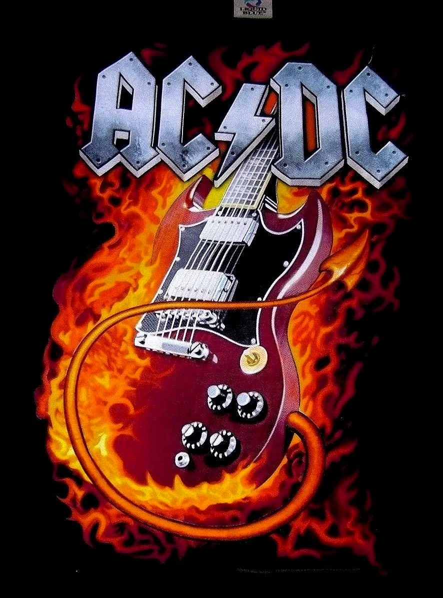 Постеры рок групп AC DC