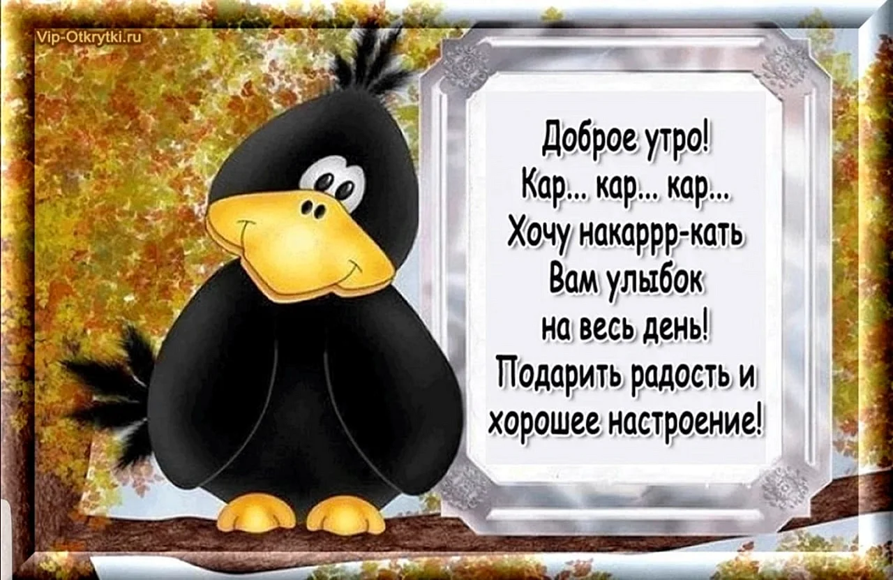 Пожелания с добрым утром прикольные