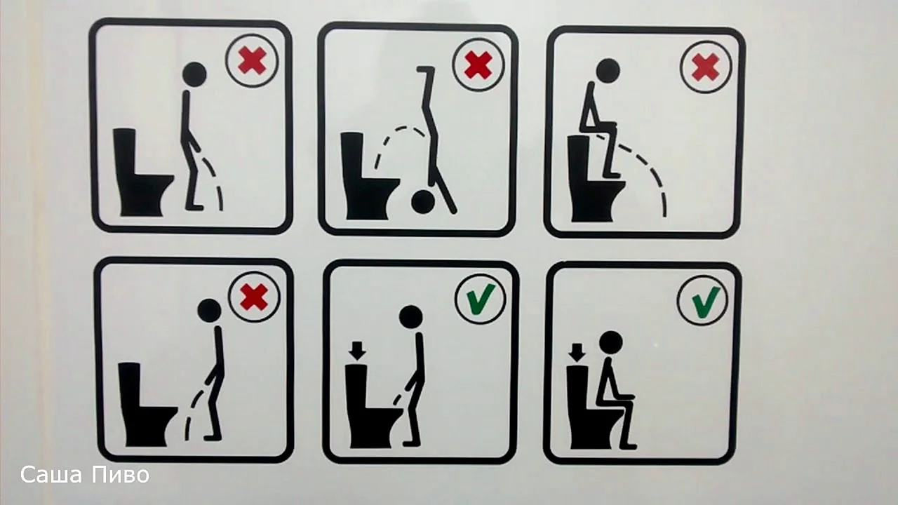 Правила пользования туалетом