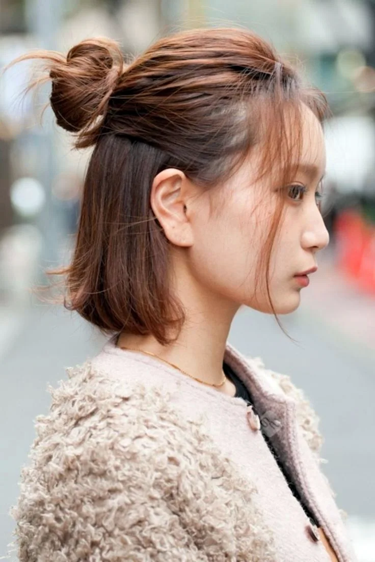 Причёска Haircut korean short