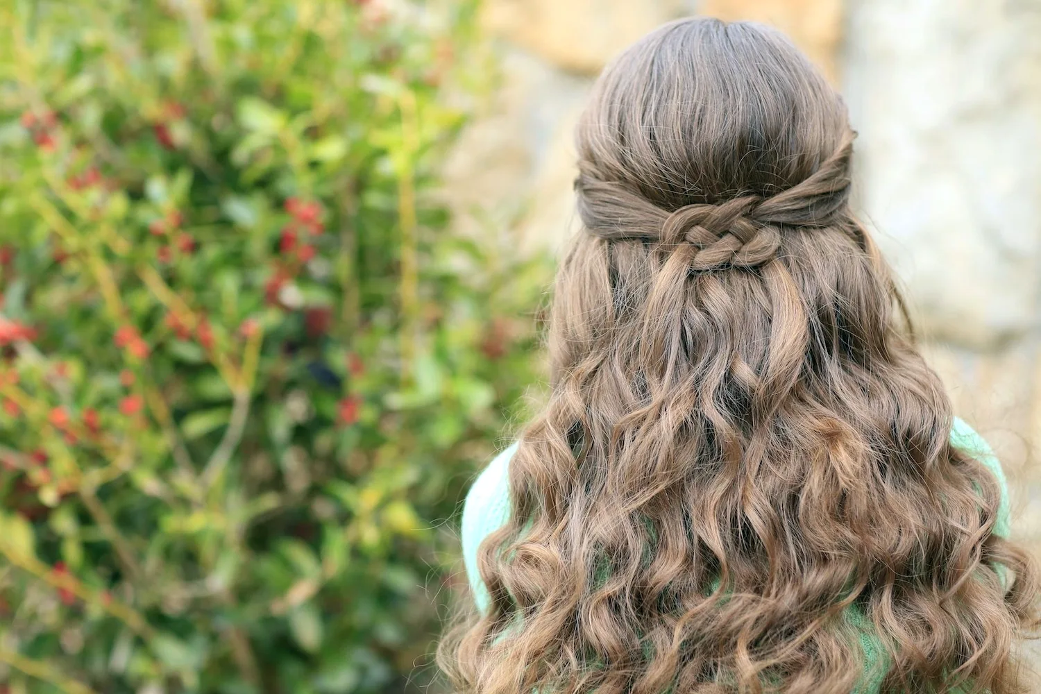 Прическа мальвинка на длинные волосы для девочек