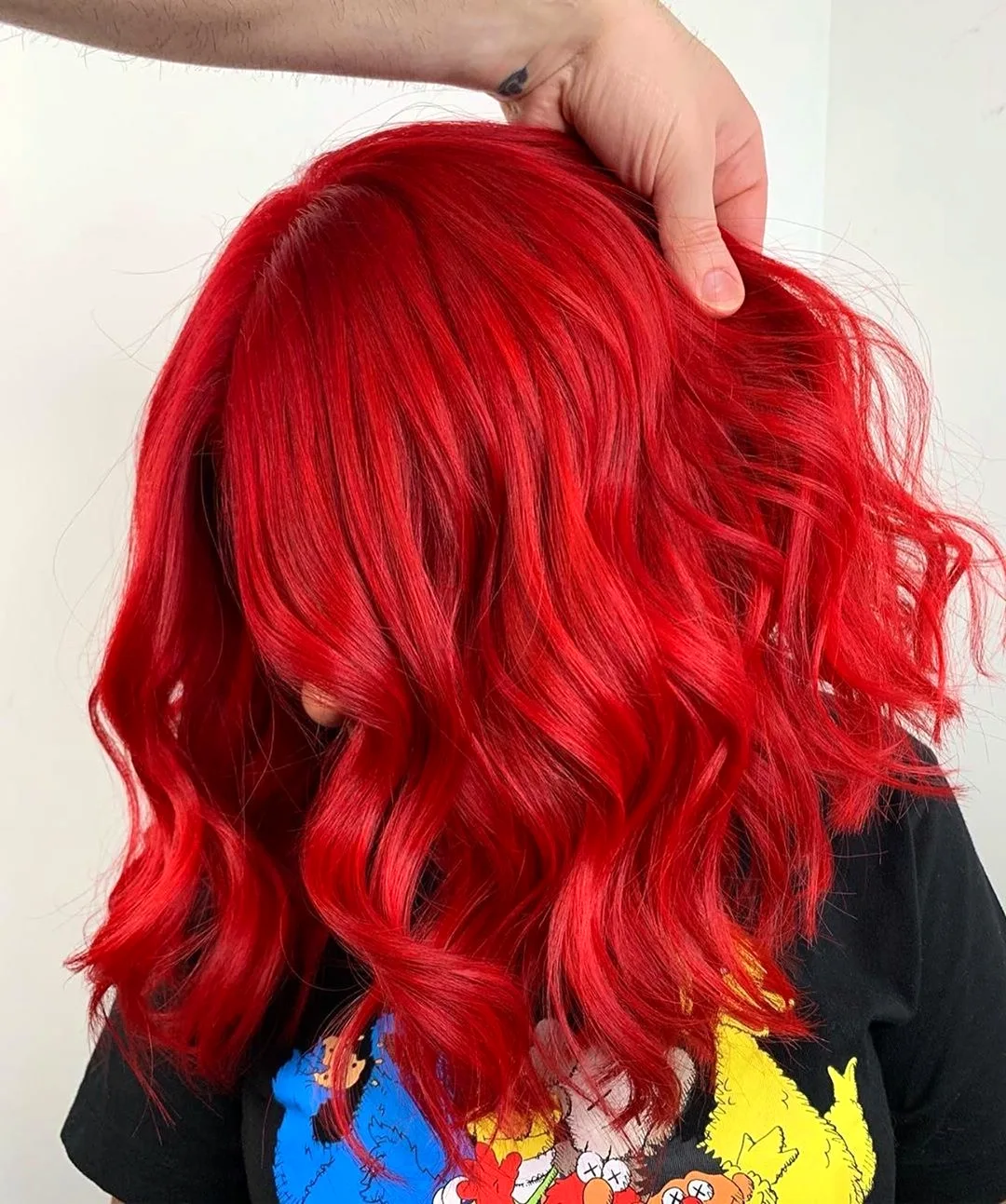 Прически с красными волосами