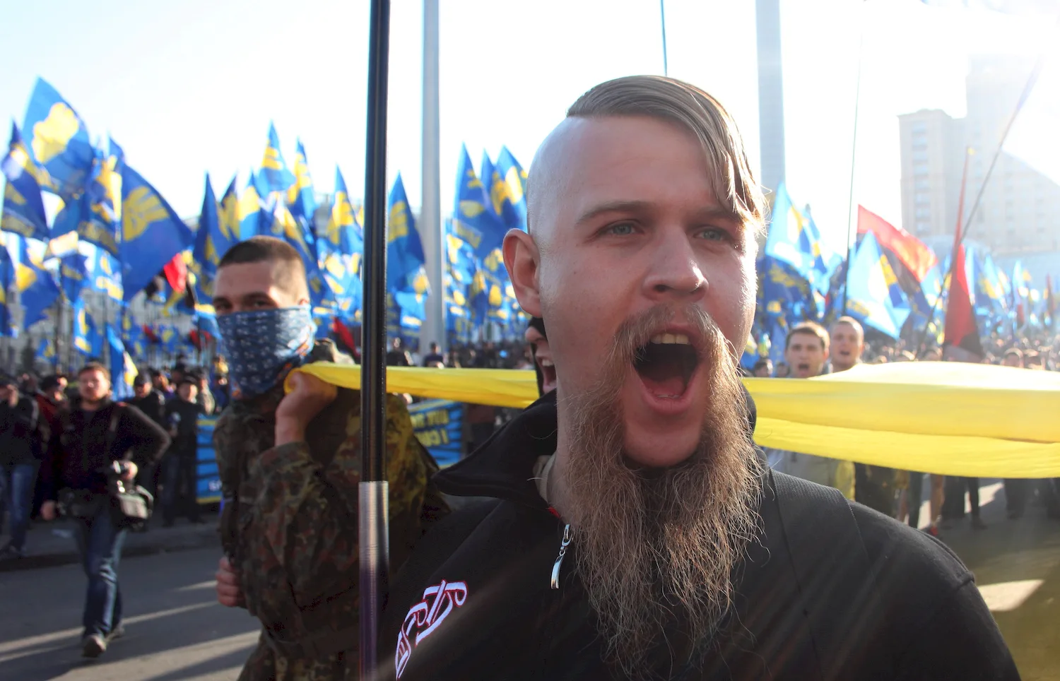 Прически украинских националистов