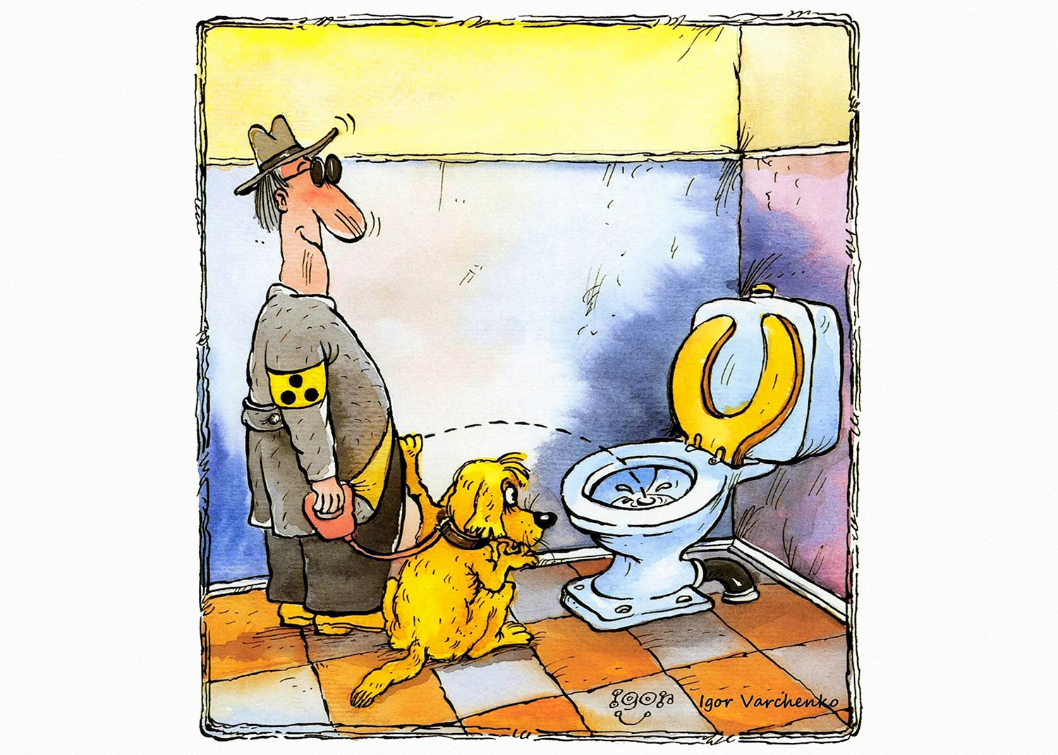 Прикольные рисунки для туалета