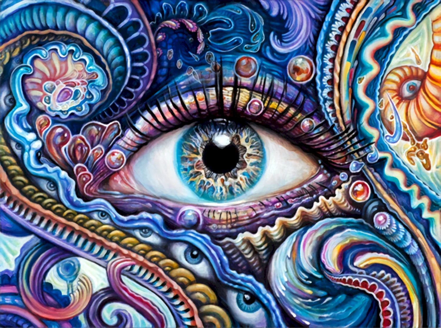 Психоделический глаз