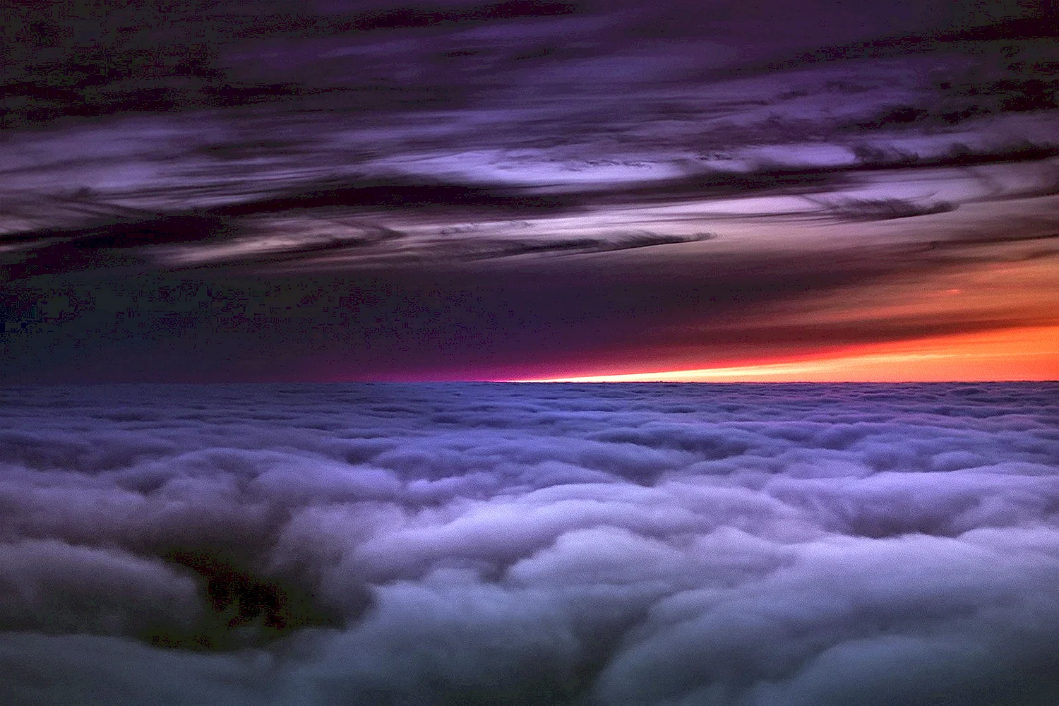 Пурпурные облака