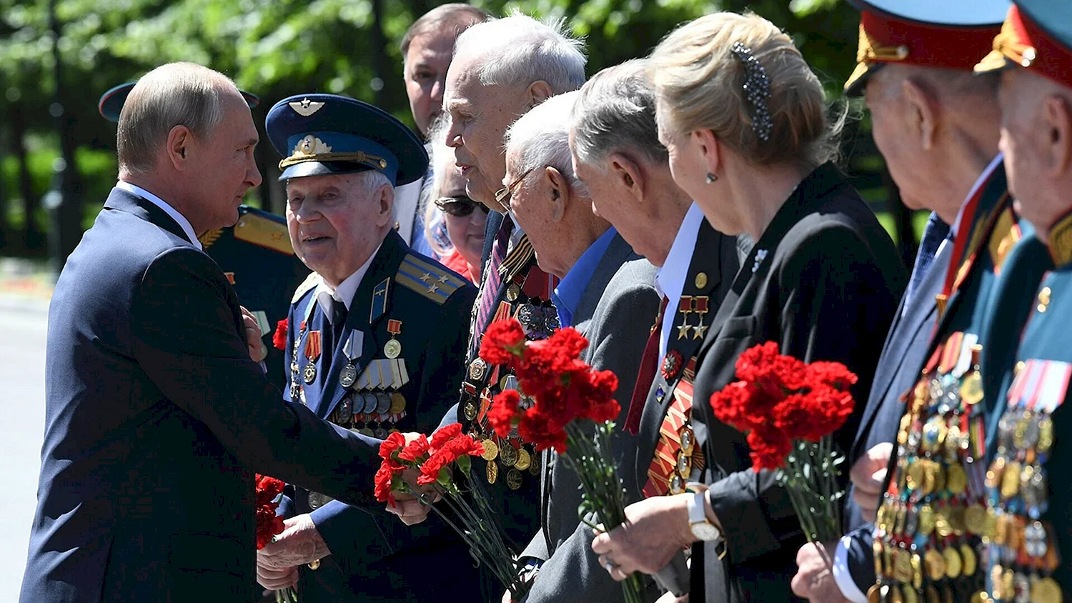 Путин возложение цветов 22 июня 2020