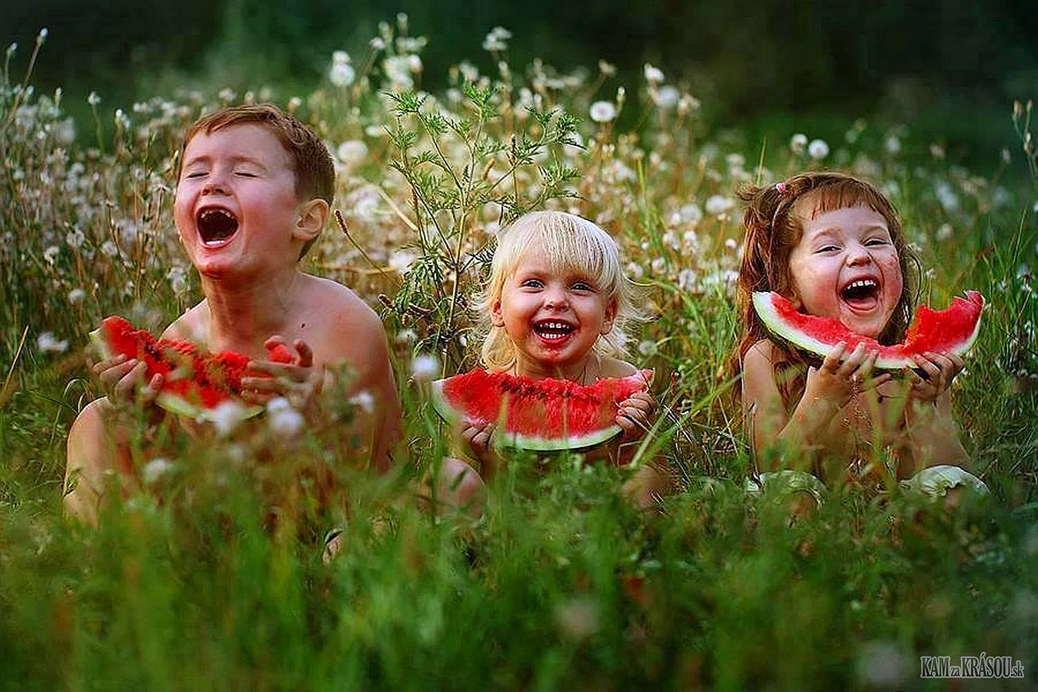 Радостные дети