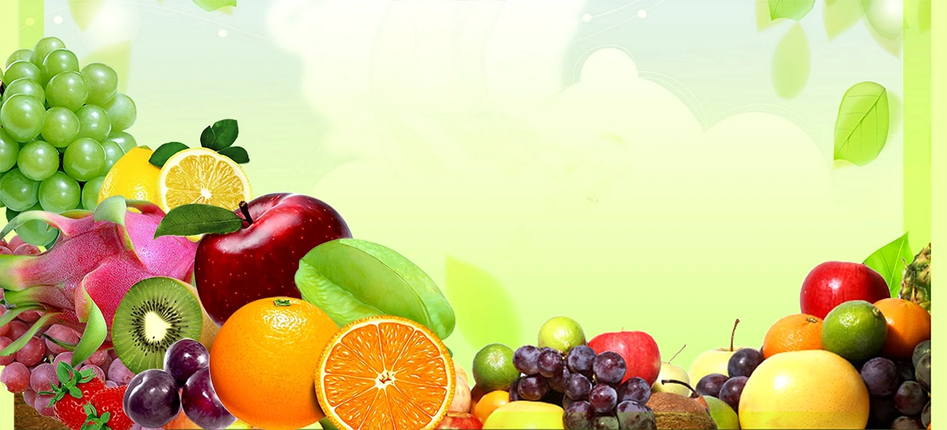 Рамка овощи и фрукты