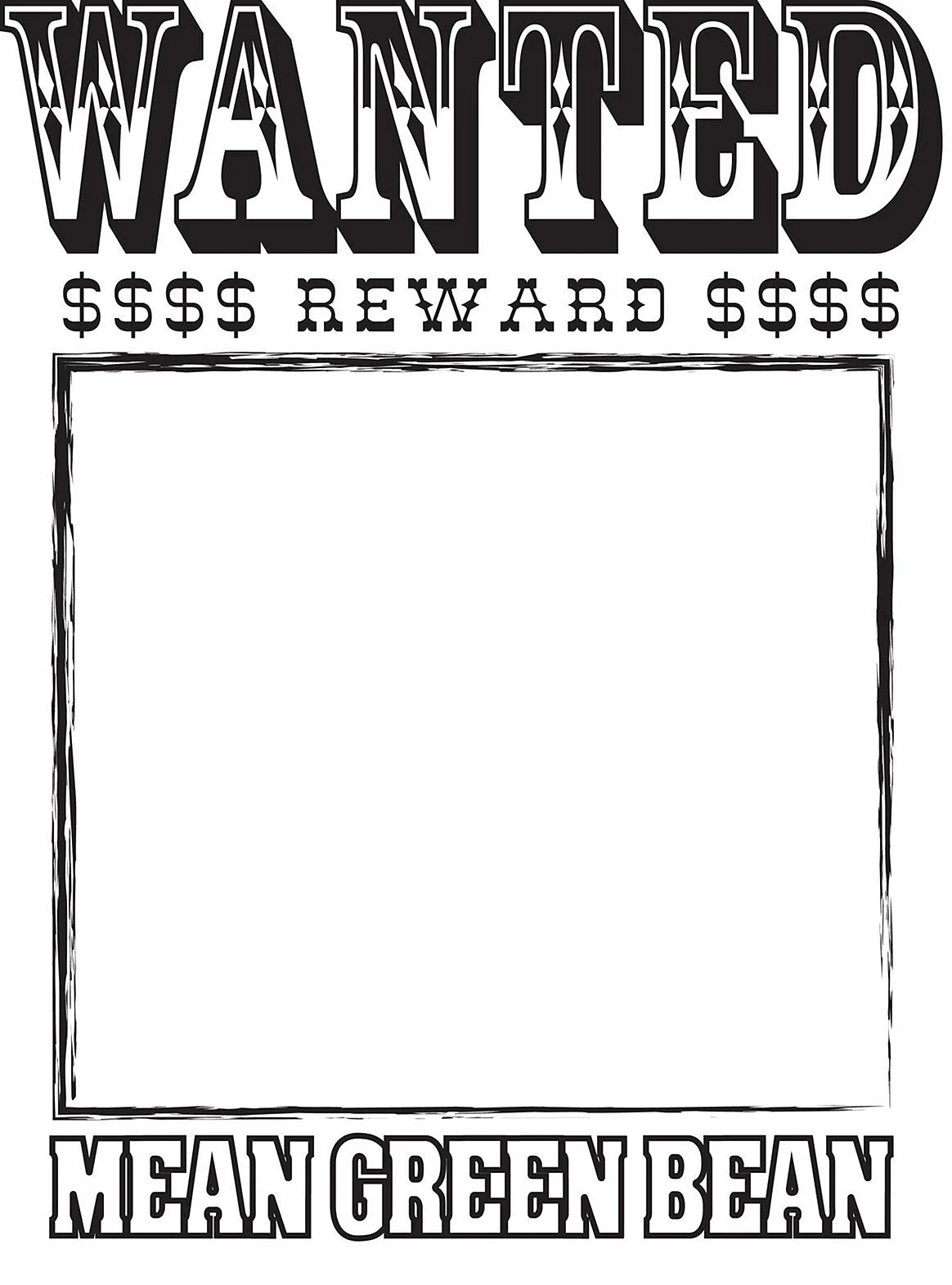 Рамка wanted
