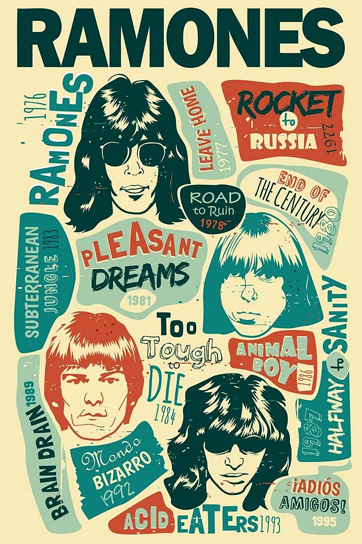 Ramones Постер