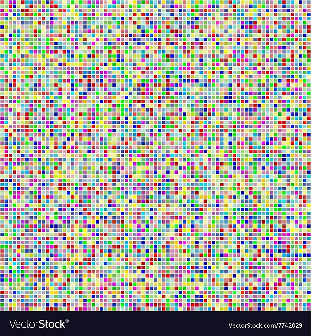 Разноцветные пикселль